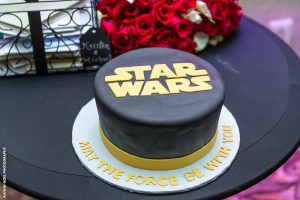 Star Wars Theme Cake for Versailles Ballroom Party