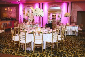 Versailles ballroom tables